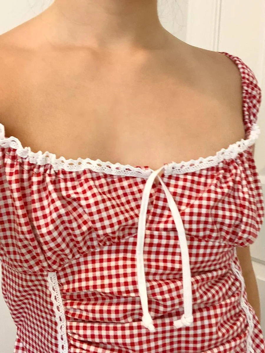 Футболка женская базовая с коротким рукавом повседневный топ винтажным