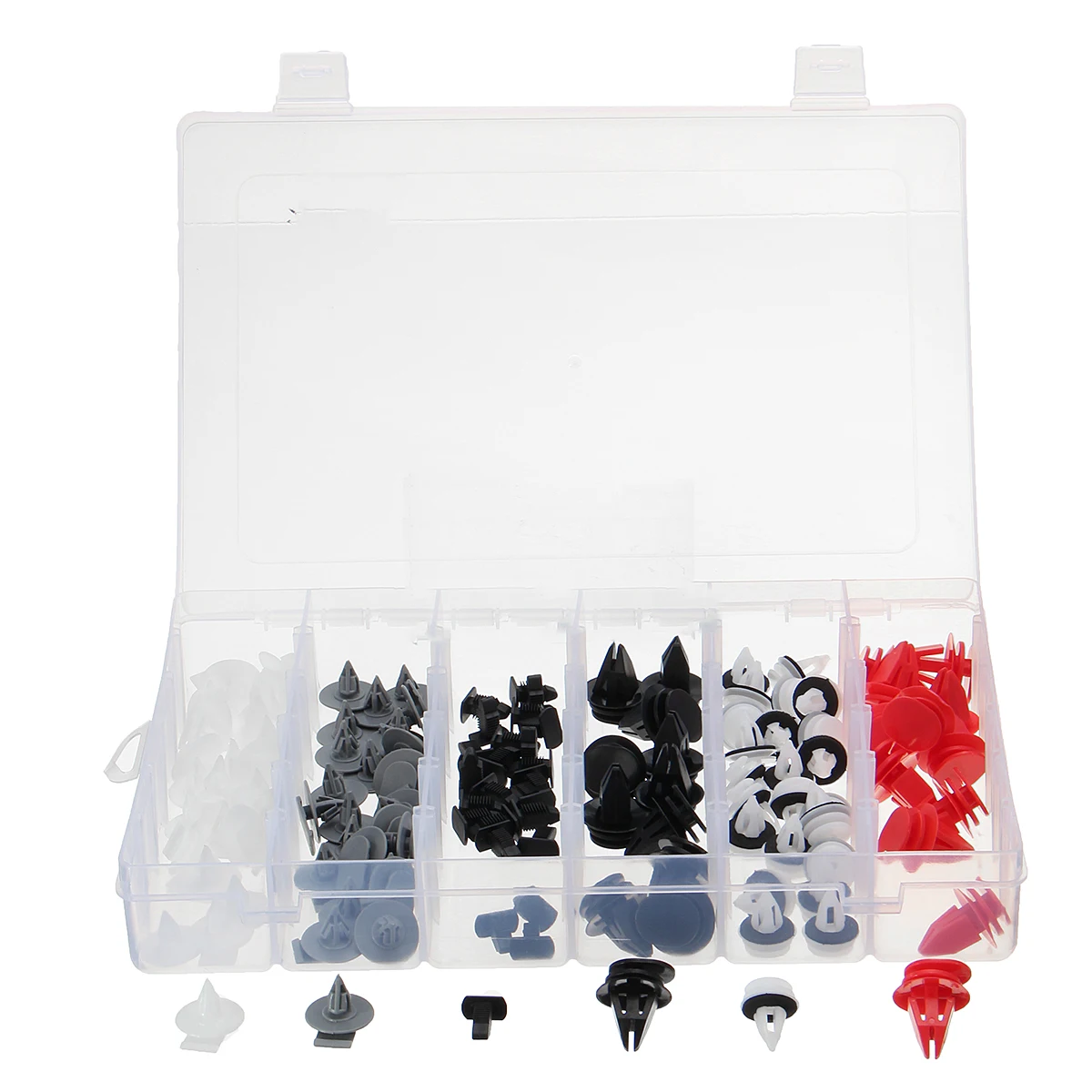 

123 Pcs Auto Body Interior And Exterior Retainer Fastener Clip Assortment For Mini Cooper