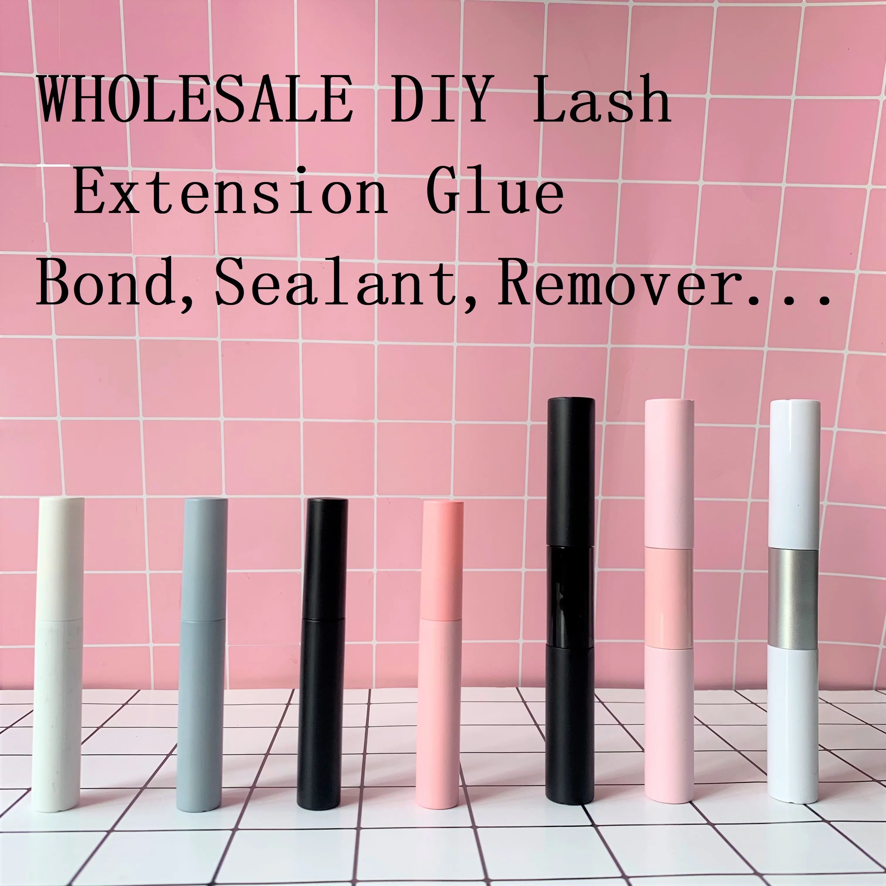 

Wholesale 10 PCS Diy Lash Extension Glue,Bond,Sealant,Remover,Bond and Seal 2 in1.Can Last More Than 1 Week