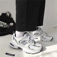 2021summer new mesh breathable reflective sneakers fashion ladies casual shoes thick bottom old shoes men and women runningshoes