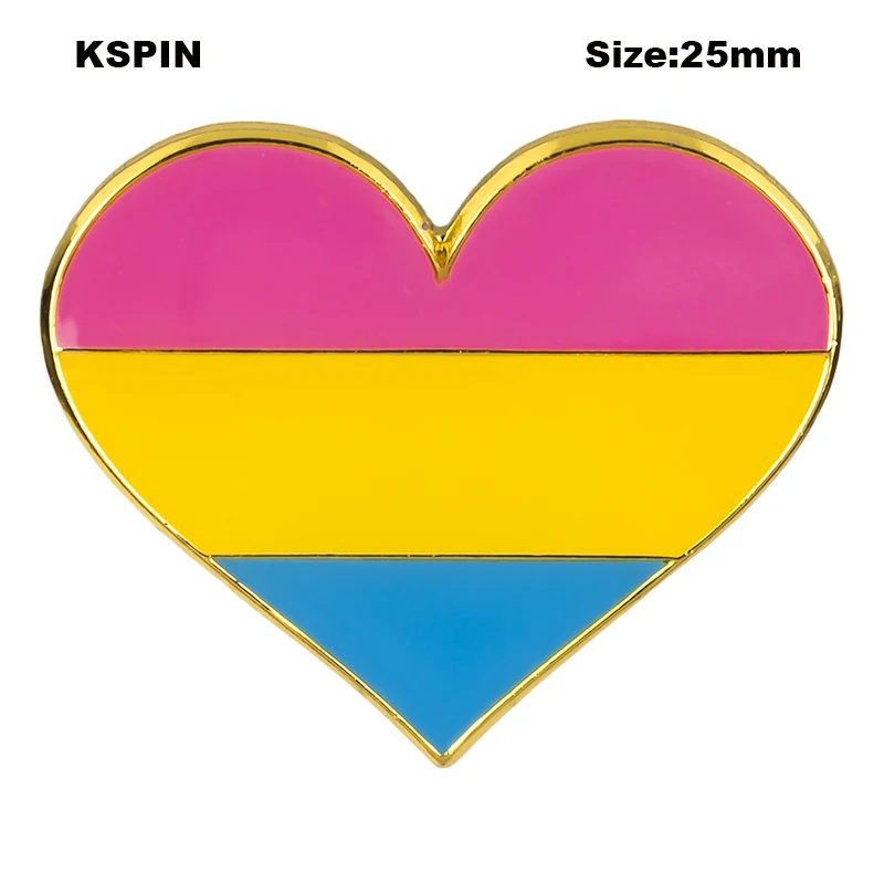 

Pansexual pride Pins Badge Brooch Badges on Backpack Pin Brooch