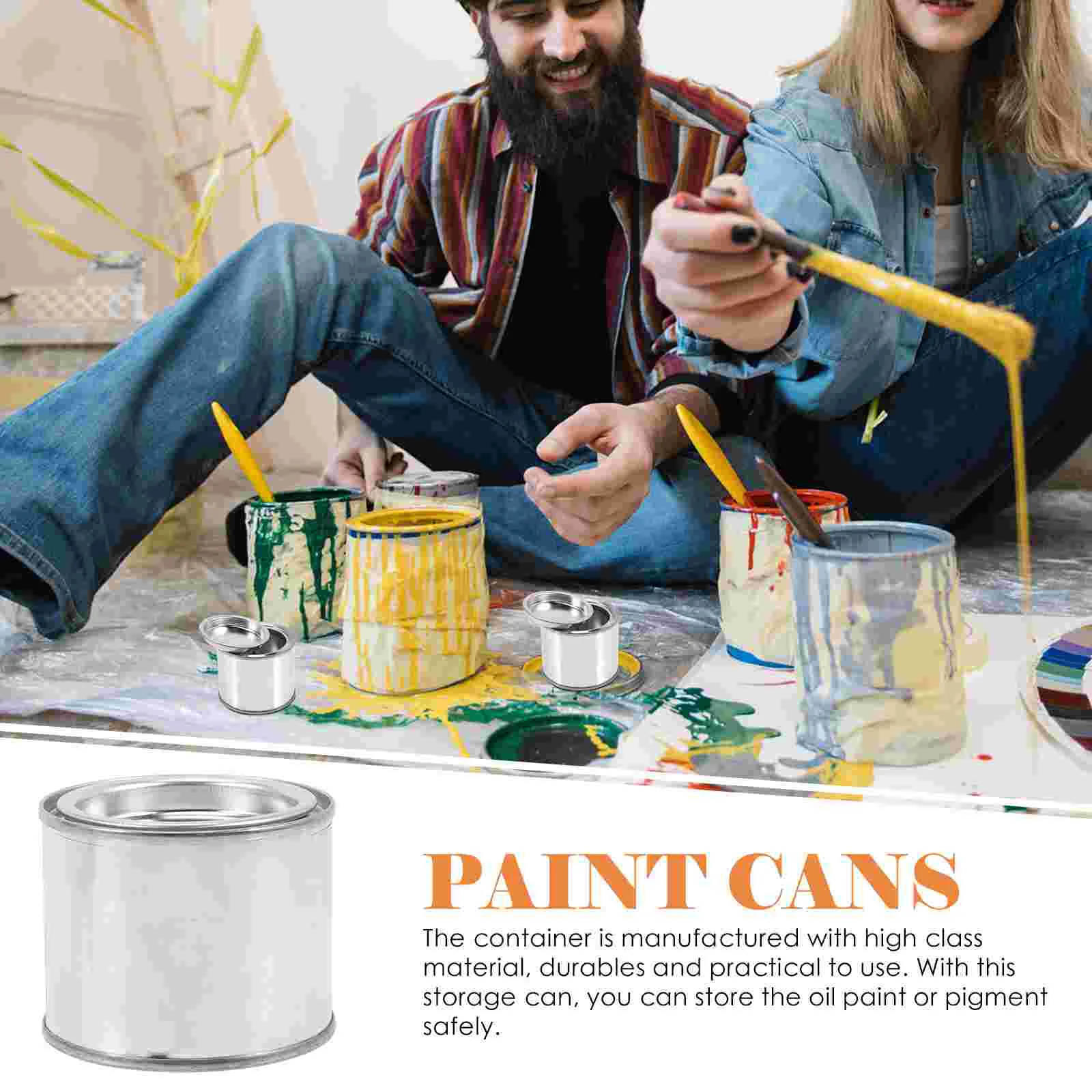 Контейнеры для рисования с крышкой круглый контейнер хранения масла