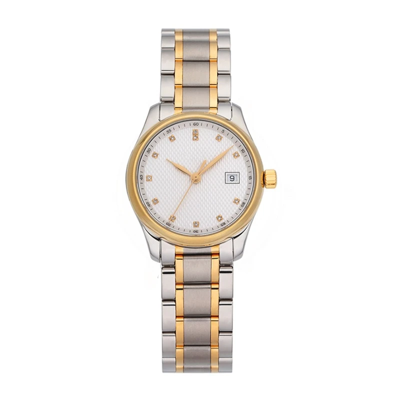 

Craftsman mechanical Womens watch Diamond Ladies automatic Gold White Dial