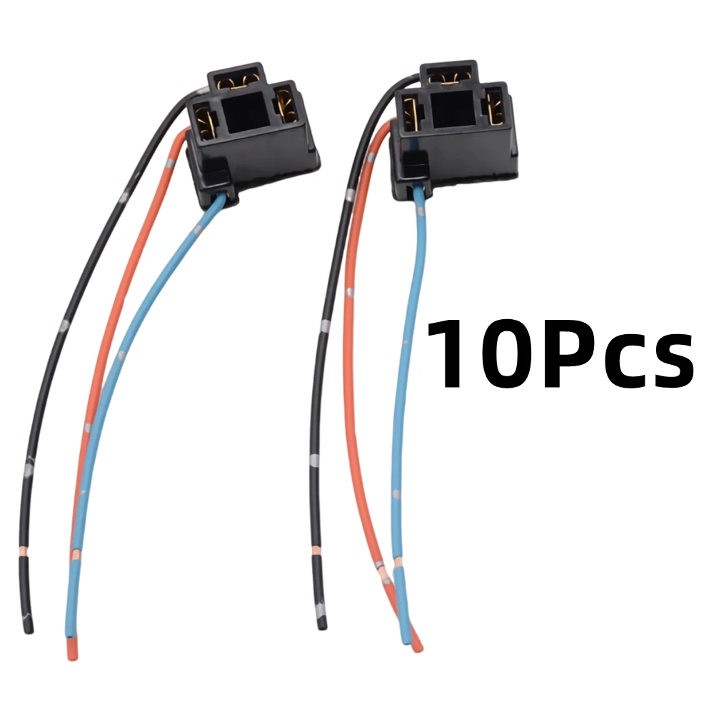 

10 шт. H4 жгут проводов автомобильная галогенная лампа разъем адаптера питания вилка провода кабель