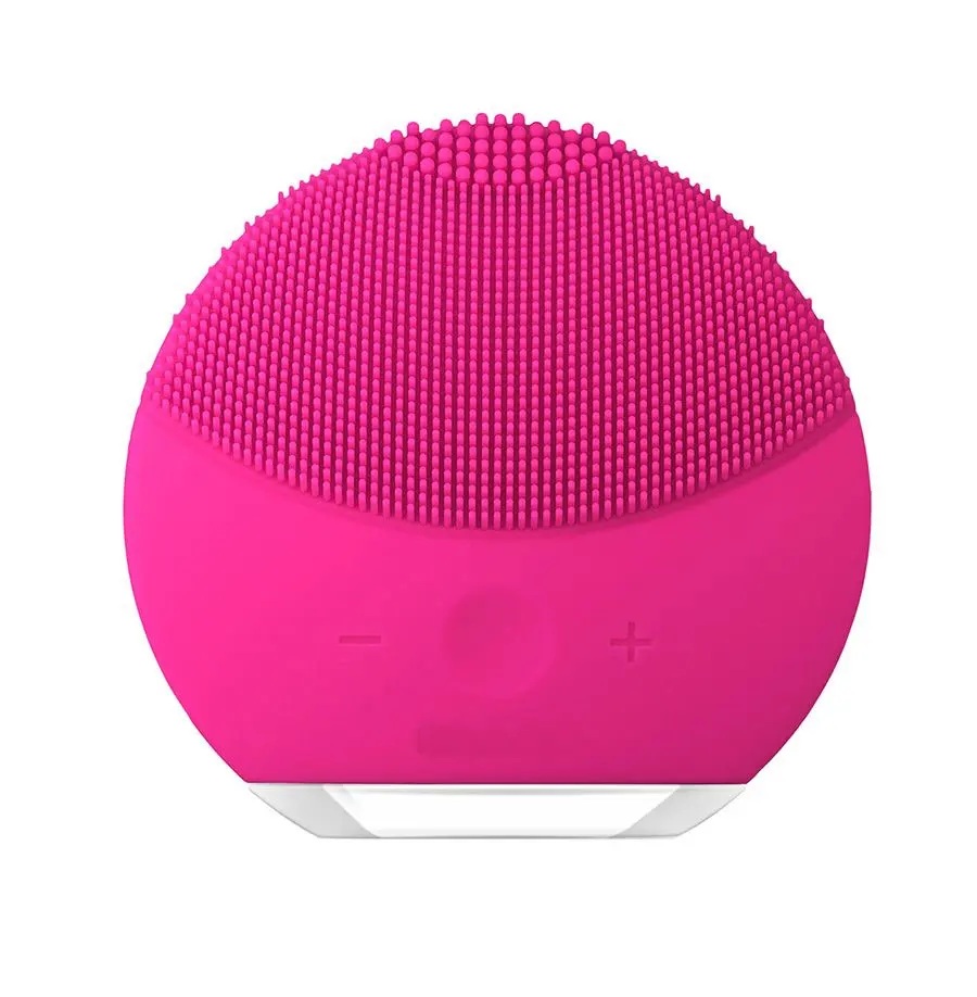 

Rechargeable silicone face cleaning brush plastic case