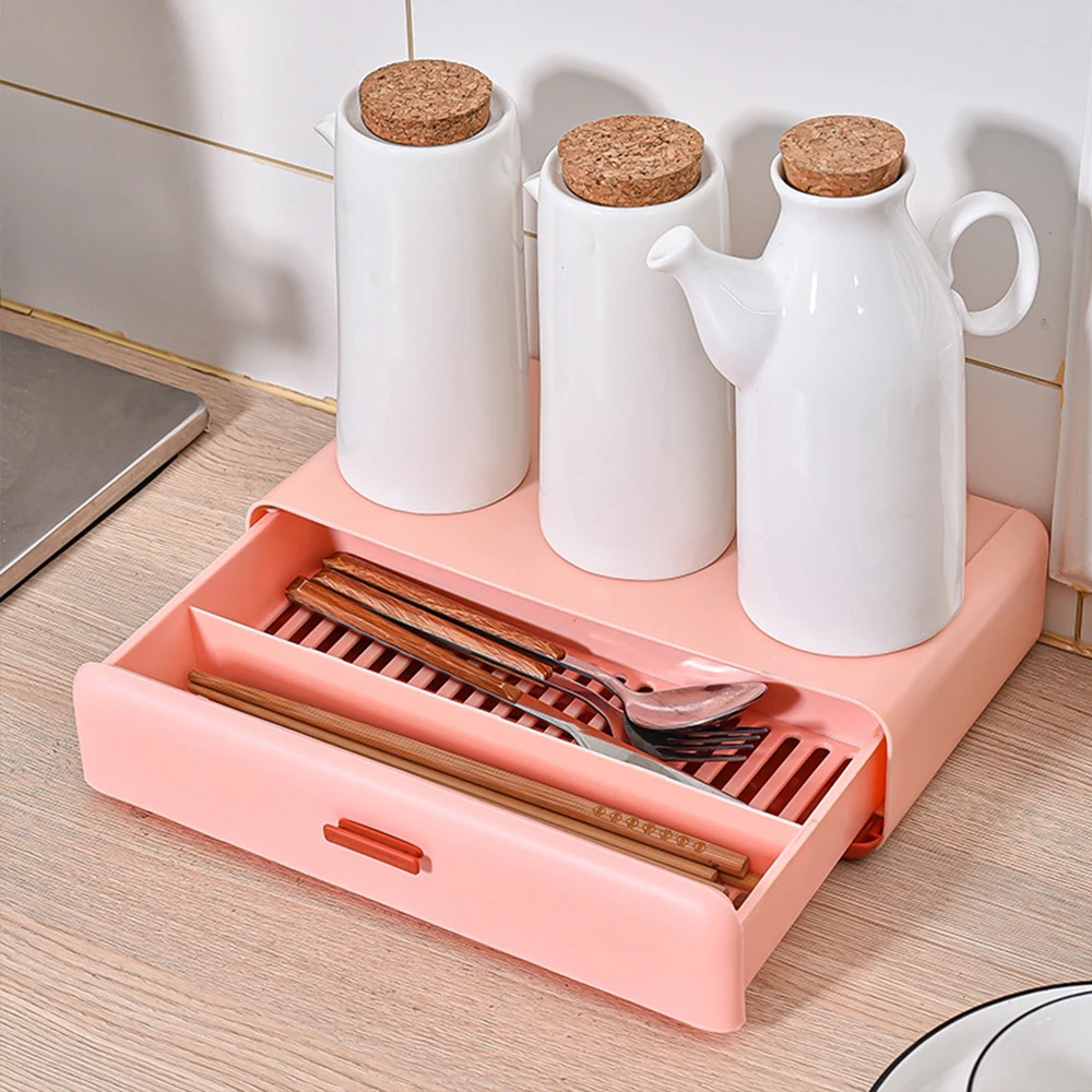 

Drawer Type Chopsticks Box for Home Use With Drainage Hole Design Waterproof Chopsticks Box Two Ways to Place 2020ing