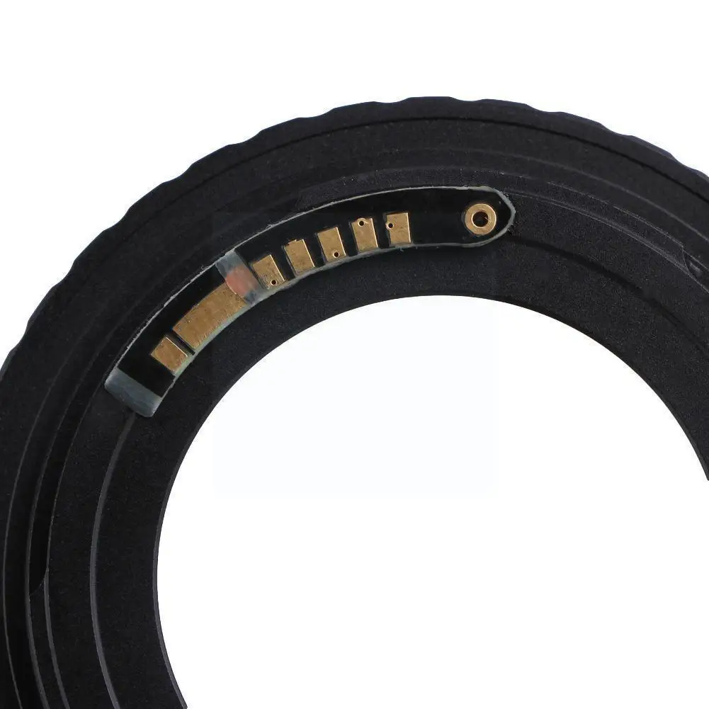 

New High Quality Lens Adapter Black For M42 Chips Lens For Ef Mount Ring Adapter Confirm B0x8