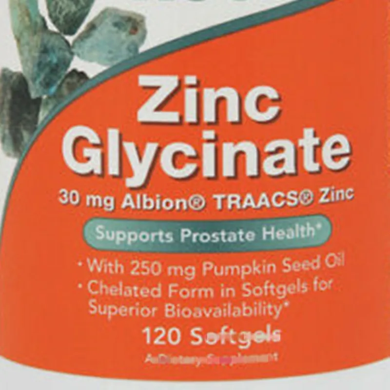 

Глицинат цинка, защищает здоровье железы, 120 шт.