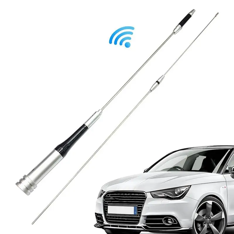 

Dual Band High Gain Mobile Antenna SG7500 Double Section Antenna Topper Auto Antenna Replacement FM Radio Antenna 1.05M For Car