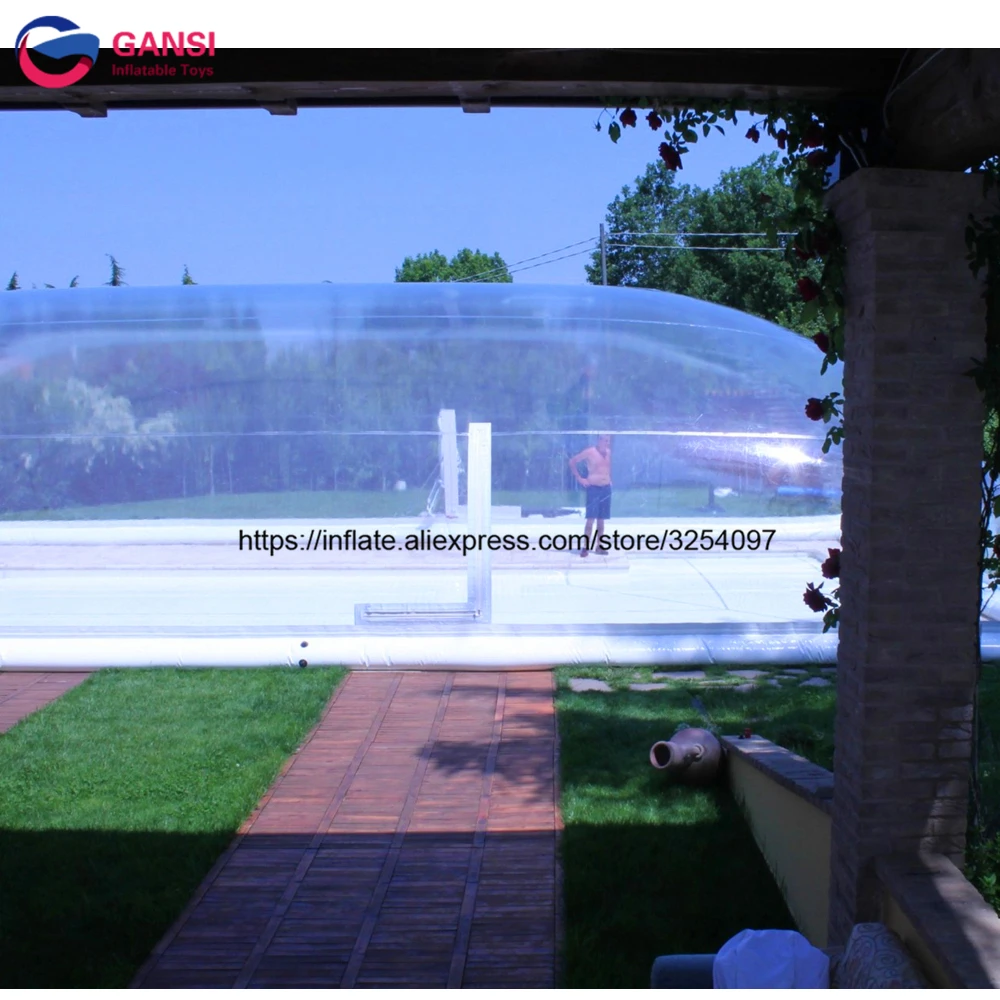 Заводская цена прозрачный надувной купол для бассейна