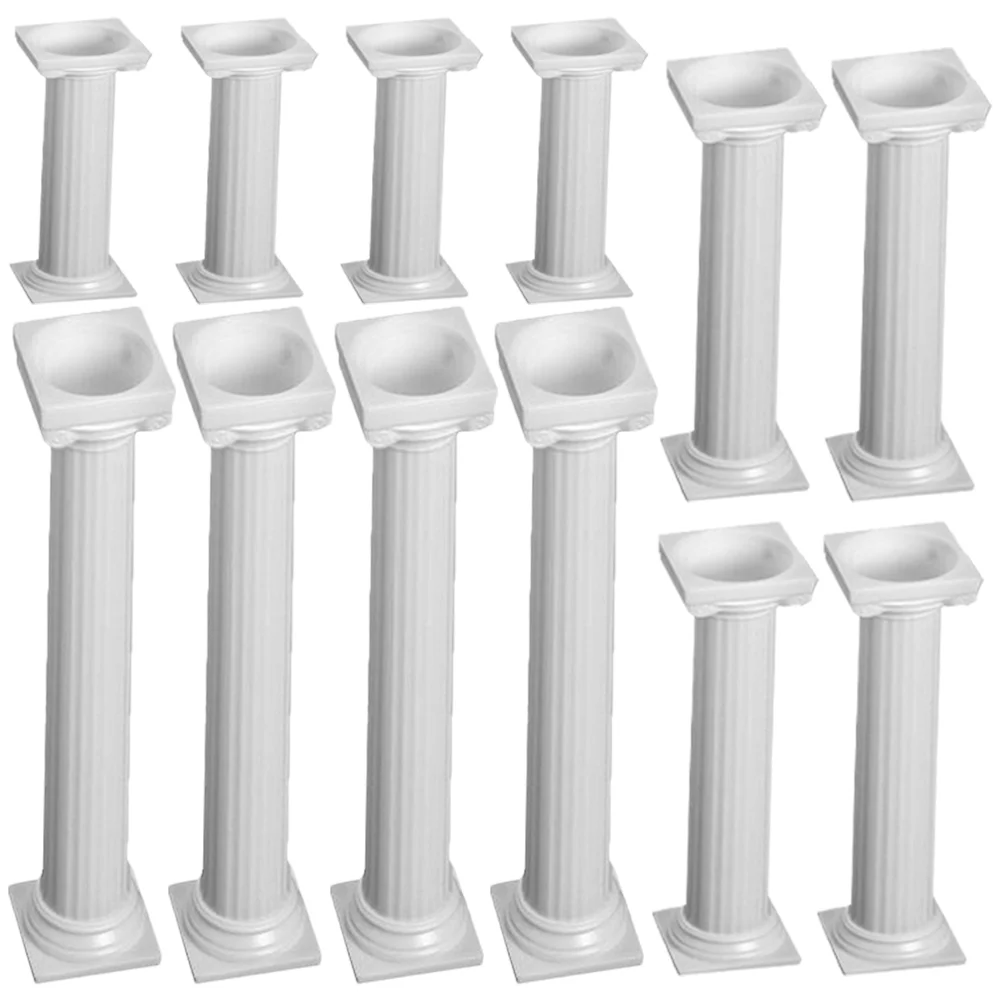 

Plastic Roman Column Cake Stands Cake Tier Stacking Kits Cake Support Pillars Wedding Cake Decoration Tools Baking Tools