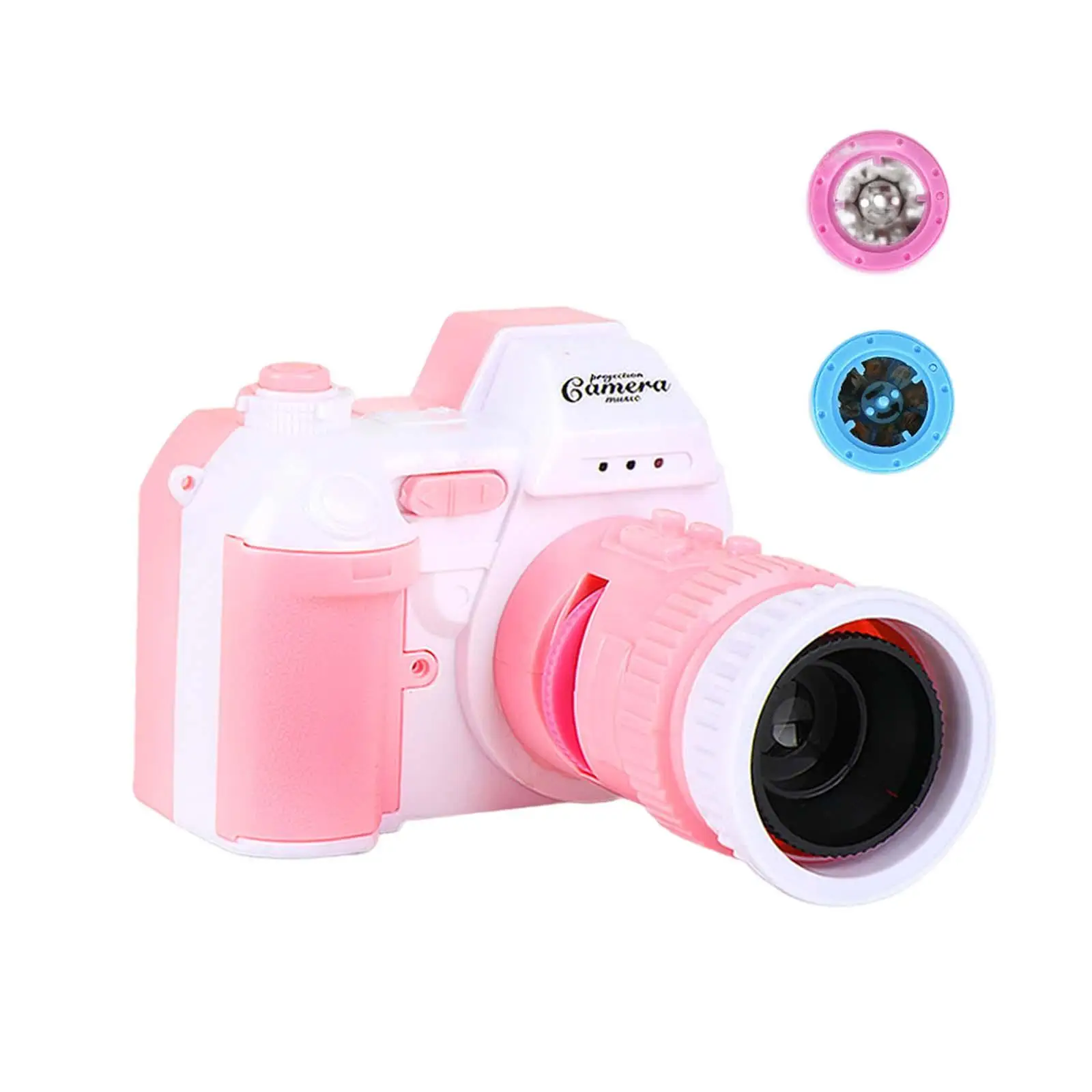 

Projection Camera Toy Early Learning with Lights and Music for Birthday Gifts Children Day Holiday Age 3-10 Years Old Boys Girls