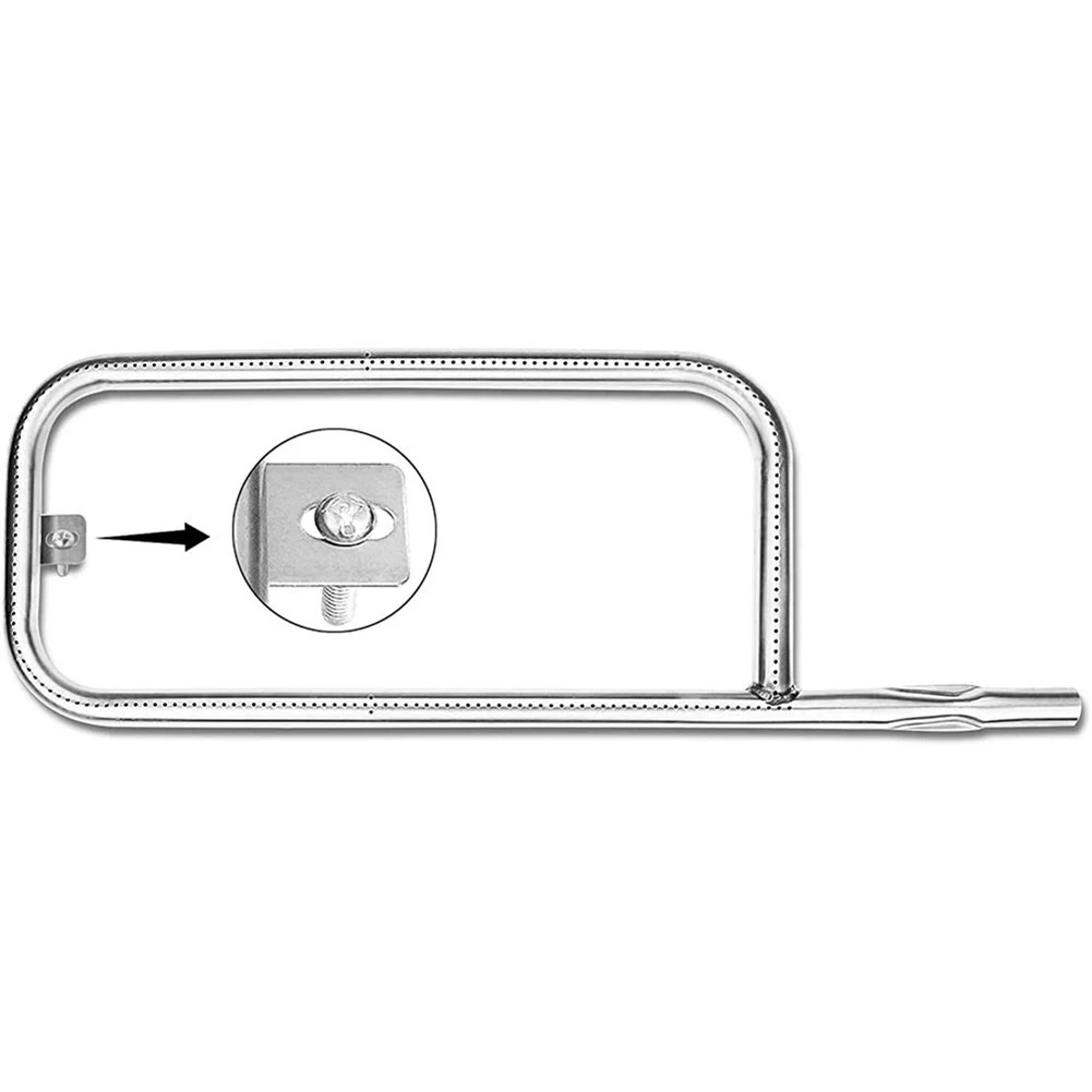 

60040 69957 Burner Spare Part Stainless Steel Tube Access -=-For Weber Q100 Q1200 Q1000 Q1200 Cooking BBQ Kitchen Accessories