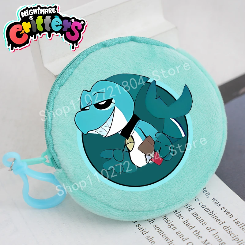 Кошелек для монет Кошмарные животные милый плюшевый кошелек с мультяшным