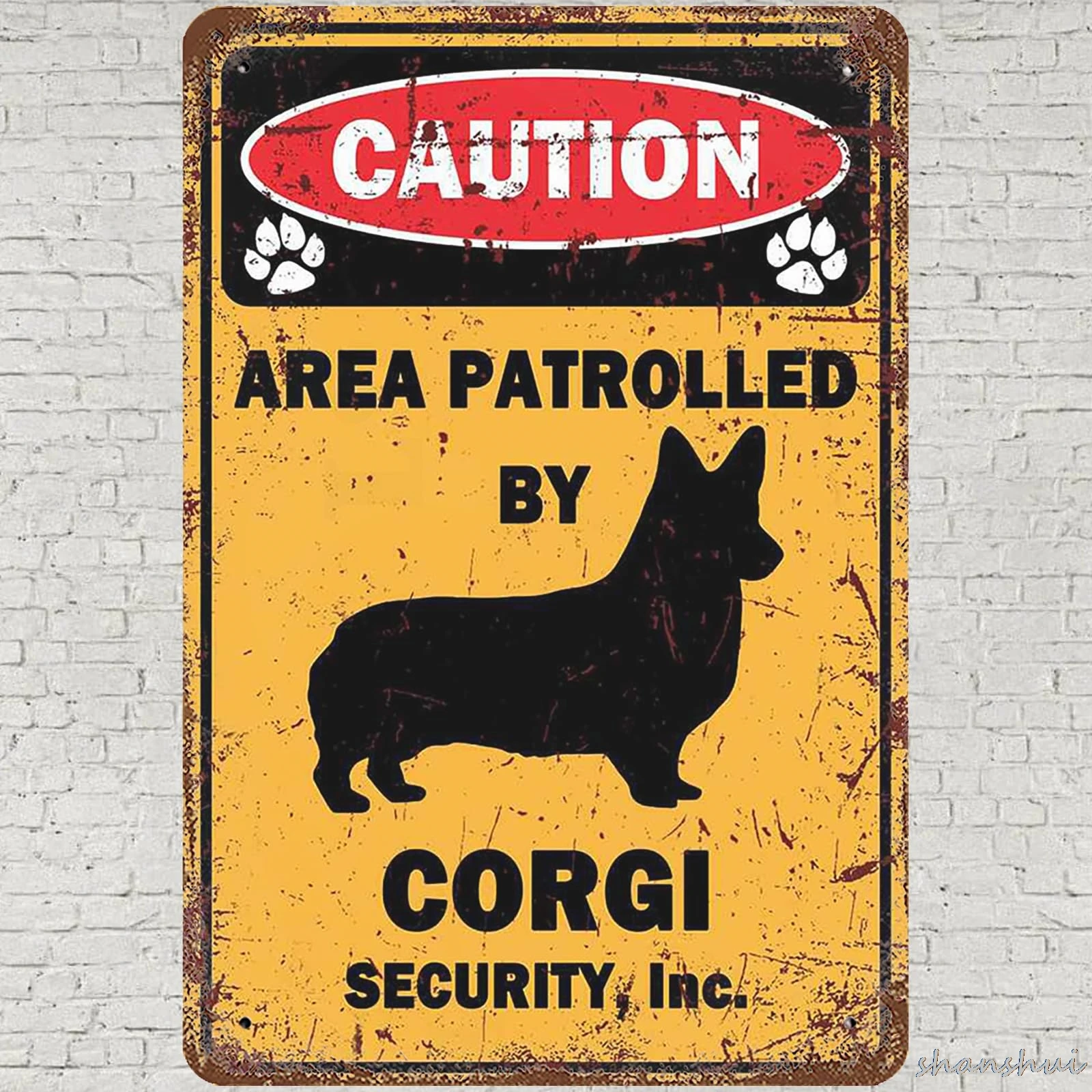 Винтажная металлическая жестяная вывеска CHARLLR 8x12 настенный художественный декор