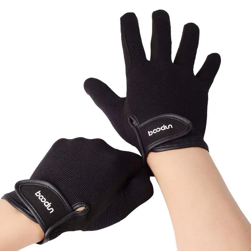 

Nylon Mitts Antiskid Wear-resistant Comfortable Mittens Equestrian Gloves New Gloves Breathable Touch Screen Warm Sports Gloves