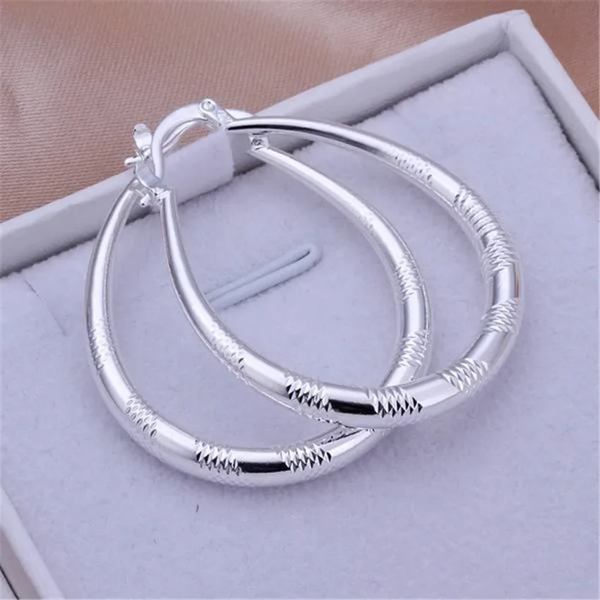 

Bohemian lovely fashion cute silver women lady wedding earrings hot selling high quality fashion jewelry free shipping