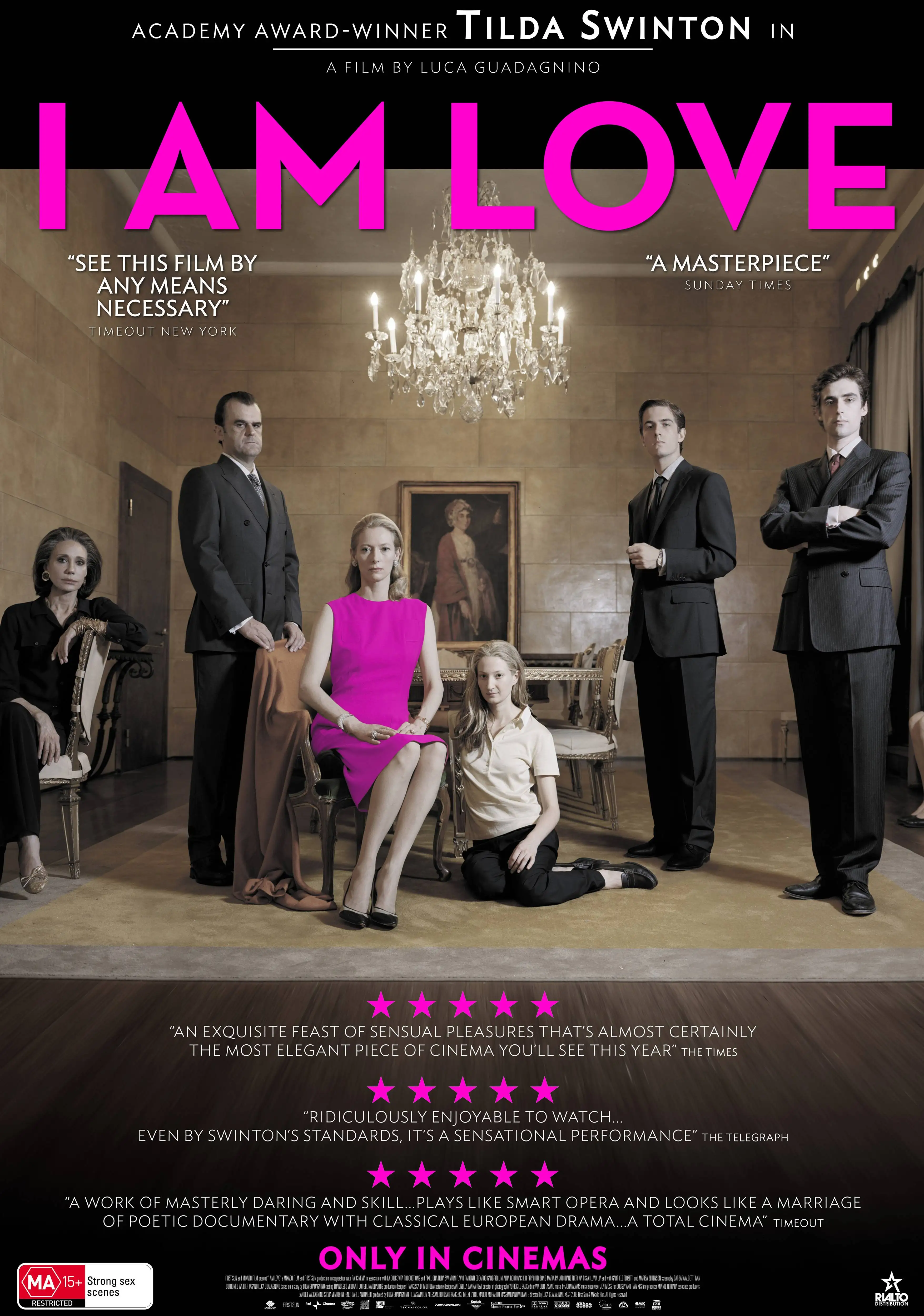 Постер &quotI Am Love&quot