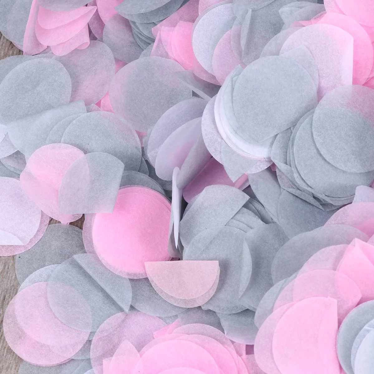 Около 5000 шт. 25 см округлость конфетти для свадебной вечеринки вырезки из бумаги