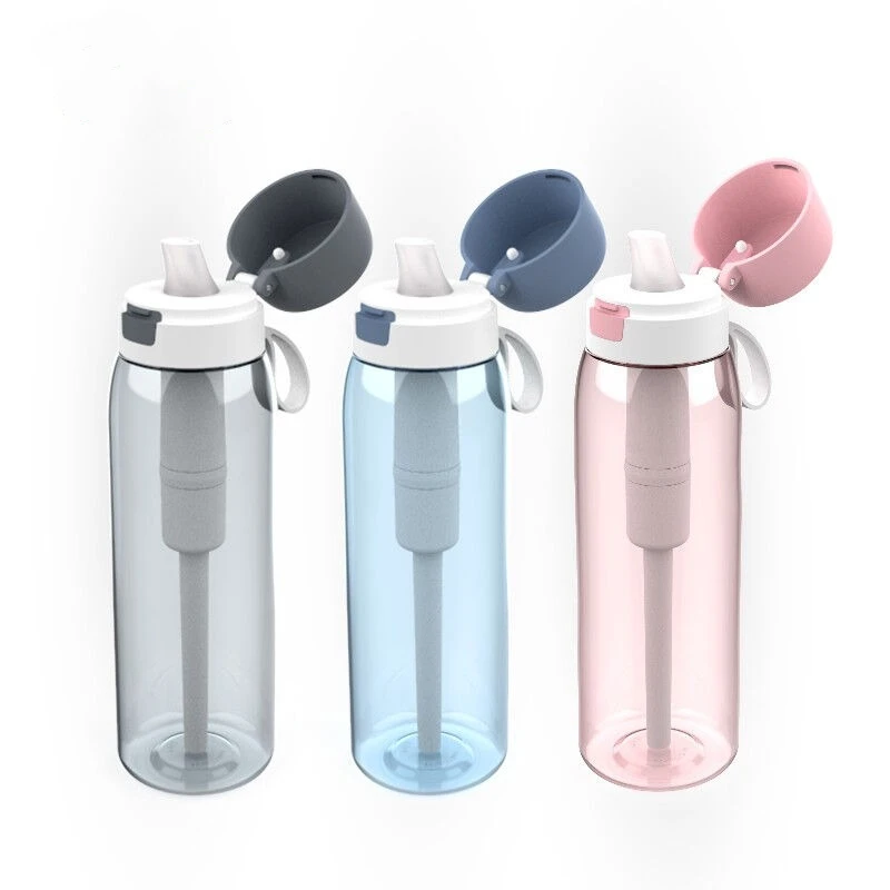 Спортивная компактная портативная бутылка для воды с фильтром |