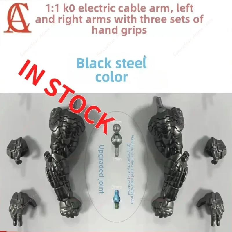 Фото В наличии: Игрушки SakuraStar Store AC Factory, кабельные кронштейны для левой и правой руки в масштабе 1:1 для фигурок Kaiyodo Revoltech Yamaguchi Marvel. №2