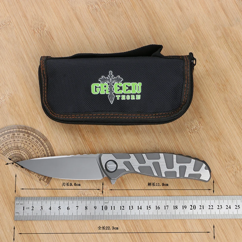 Складной нож Green Thorn F95T для компакт-дисков VG10