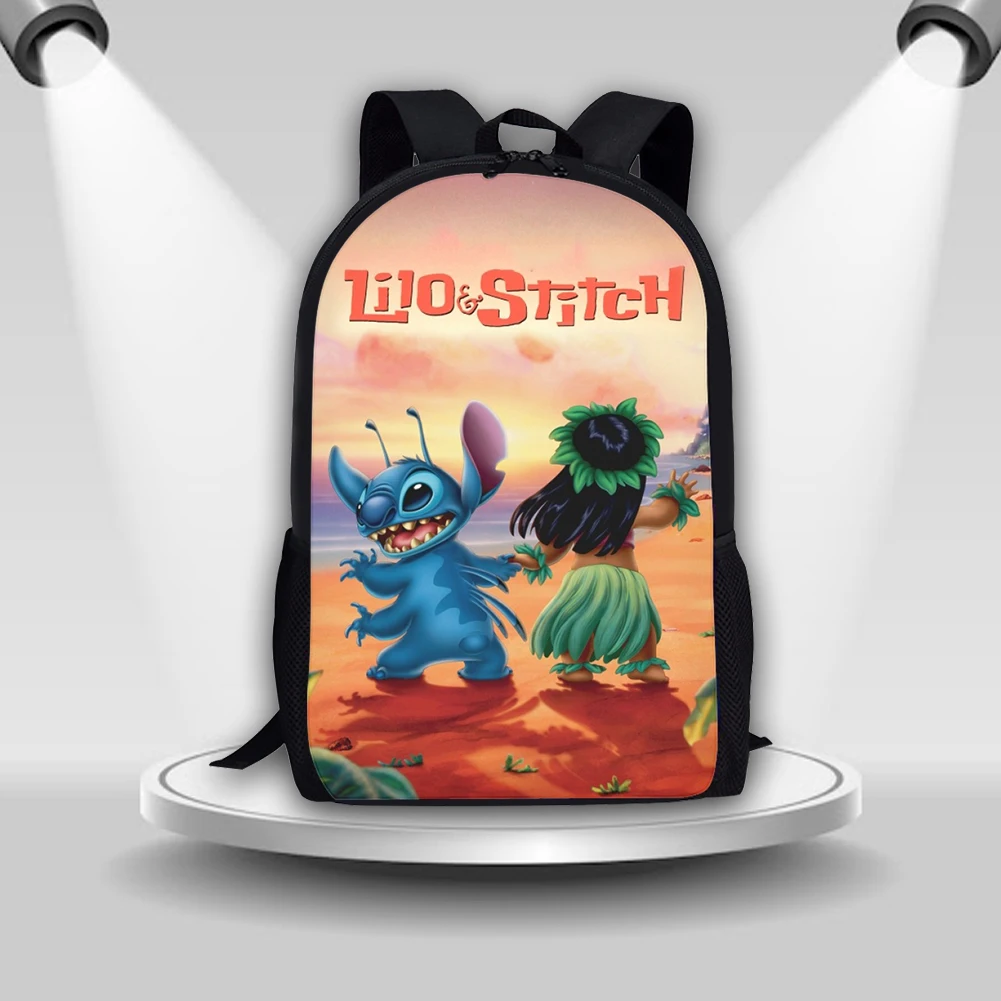 

Милый детский школьный портфель с большими голубыми глазами и цветными животными, 17 дюймов, женская модная дизайнерская легкая Дорожная сумка на молнии