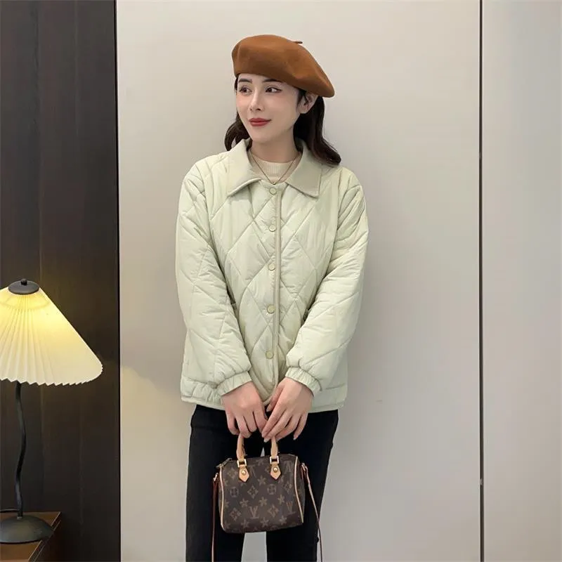 Xiangfeng женские легкие парки пальто 2025 зимняя новая женская свободная куртка с