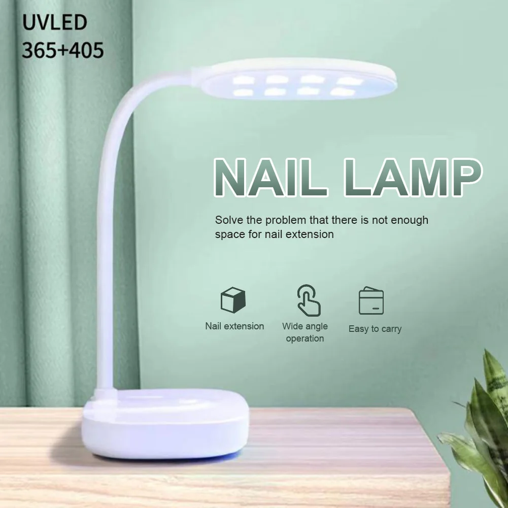 Перезаряжаемая лампа для фототерапии с 8 светодиодами 12 Вт |