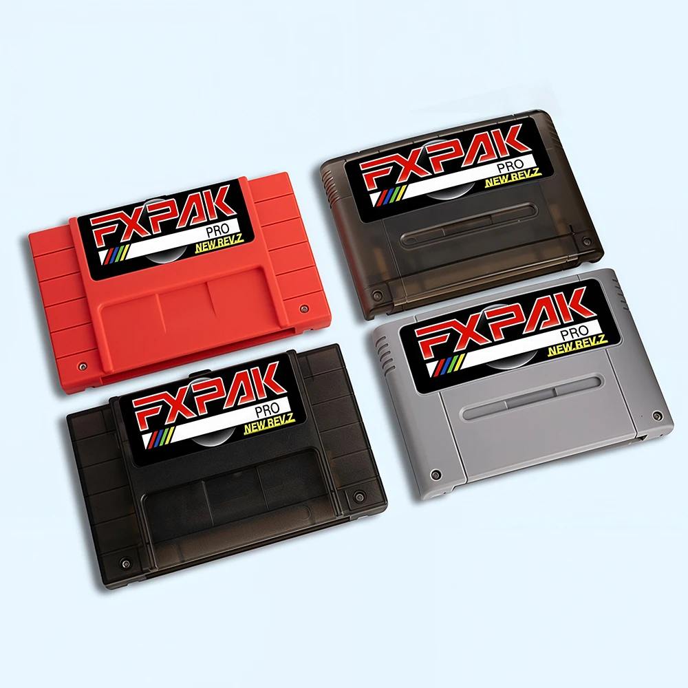 Премиум-картридж Retro FXPAK Rev Z 16bit с 1200 играми и чипом Cyclone, в комплекте с картой Micro SD на 16 ГБ для консоли SNES (art.: 3920daecd0d36) - 3920daecd0d36