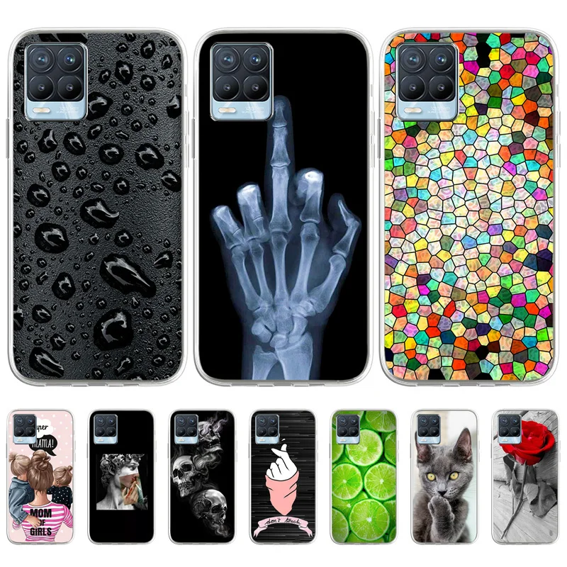 

Soft TPU Silicon Case For OPPO Realme 8 Case Back Cover Realme 8 Pro C21Y C11 2020 C21 C25 C3 Funda Shockproof Realme C21 Y