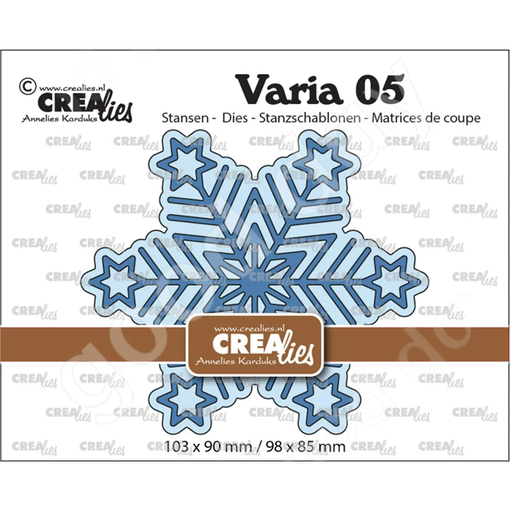 

2022 Arrival Geometric Snowflake Big Metal Cutting Dies Scrapbook Diary Decoration Embossing Template Diy Greeting Card Handmad