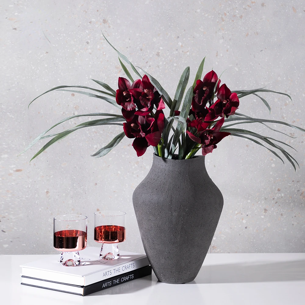 

Color clay vintage home products Natural Rustic style clay vase accessories for home ceramic vase