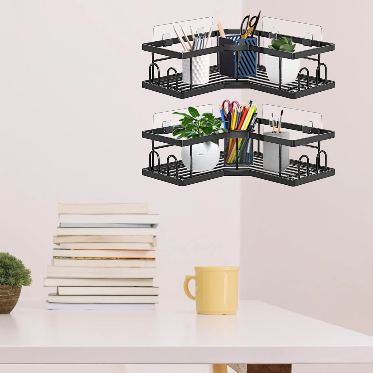 Органайзер для сиденья душа настенная стойка корзины с крючками сверление не