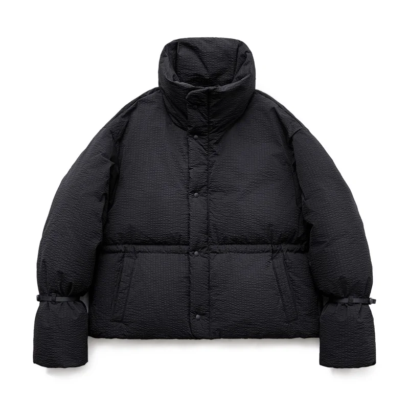 Пуховик Maden женский воротник-стойка 90% белое пальто на утином пуху универсальная