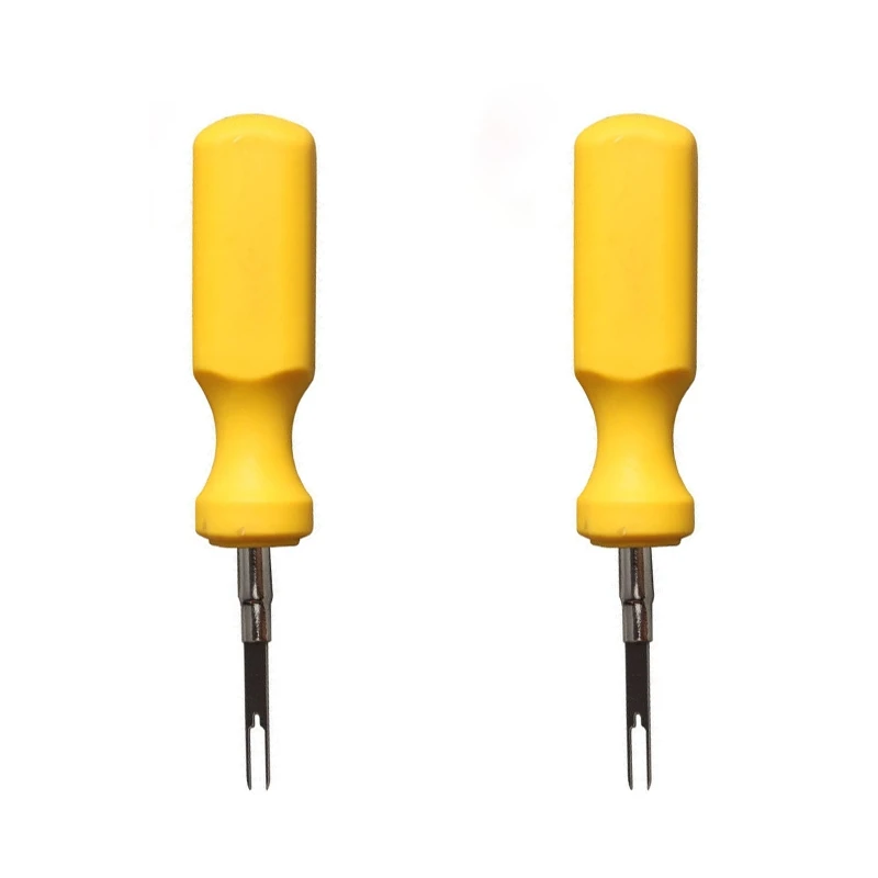 

2 Pcs Car Needle Retractor Release Puller Stainless Steel Auto Trim Removal Tool