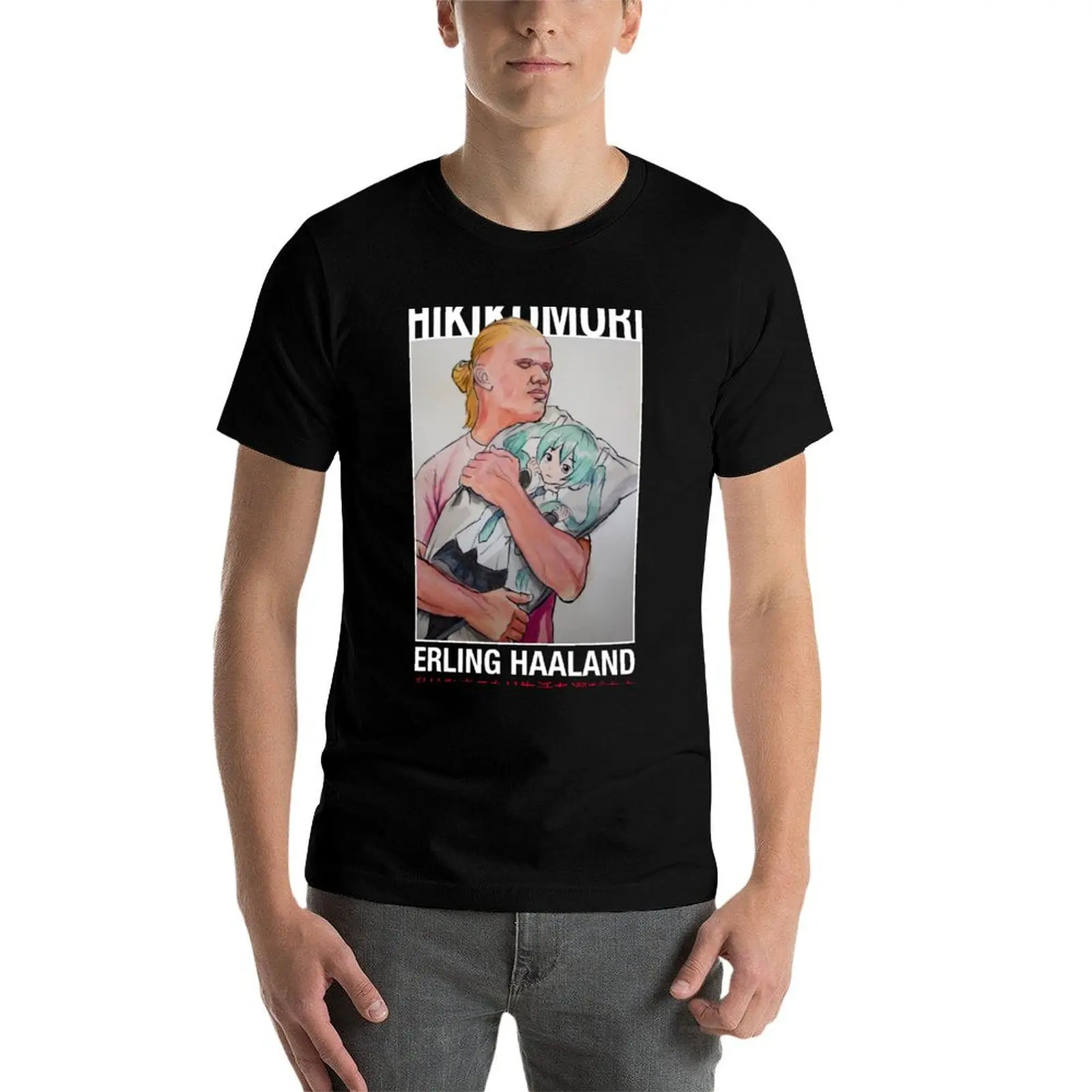 Футболка Hikikomori Haaland Life рубашки с рисунком таможенный дизайн ваши собственные