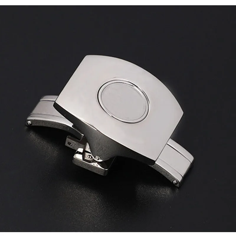 

Top Quality stainless steel clasp Watch Strap butterfly Buckle For Franck Muller Series Watchband Fine steel Folding Buckle 20mm