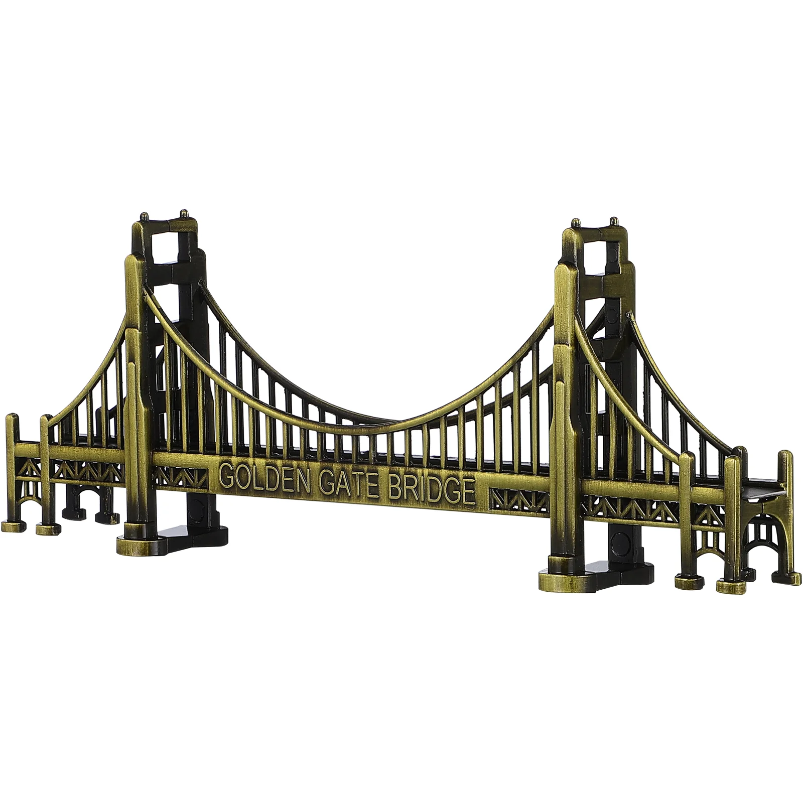 Earth Bridge Model Travel Vintage Decor Craft Alloy Desktop Building Home Ornament