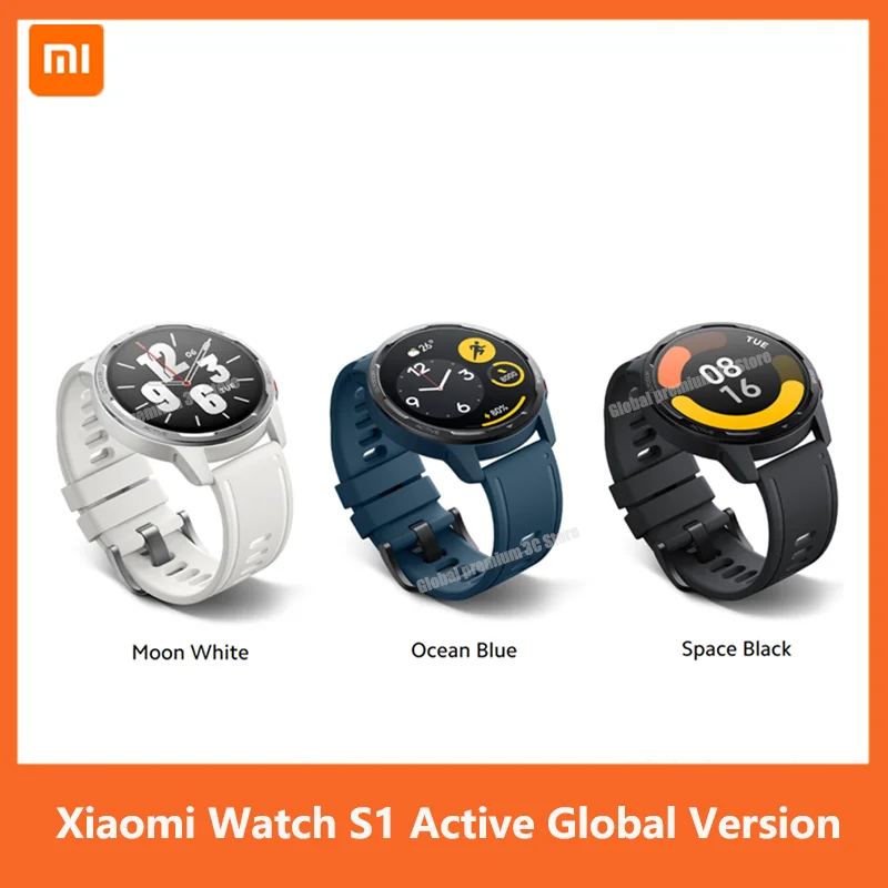 

Xiaomi Smart Watch S1 Active Global Version GPS Blood Oxygen AMOLED Display Bluetooth 5.2 Phone Calls