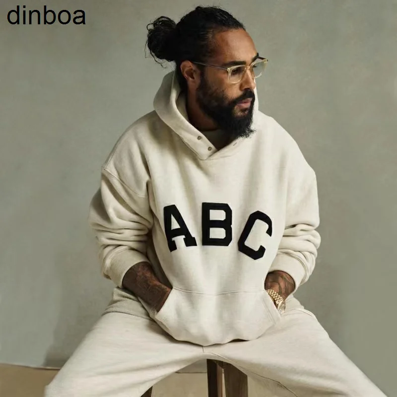 

Autumn and Winter Thick Warm Sweatshirt Oversize U.s. Retro Oversize Print Letters Ladies Hoodie Plus Y2k Fleece Casual Pullover