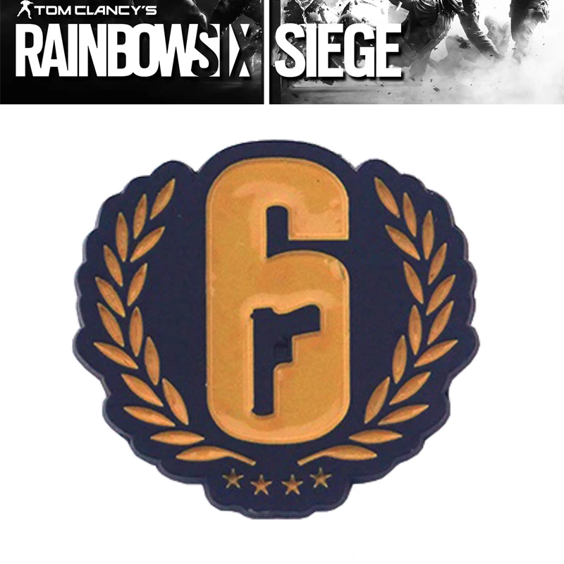 

R6 Tom Clancy's Rainbow Six Siege Operator Bandit Ubisoft 6 FPS game enamel pin Great Christmas Gift for Gamers brooch