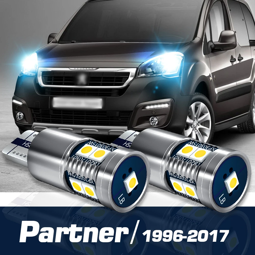 

2pcs LED Parking Light Clearance Bulb Canbus Accessories For Peugeot Partner 1996-2017 2007 2008 2009 2010 2011 2012 2013 2014