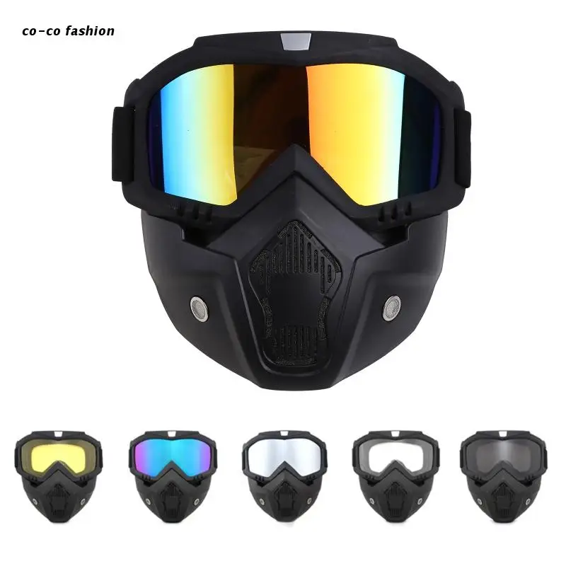 

Мотоциклетные очки, дышащая маска на шлем, очки, классный дизайн для занятий спортом на открытом воздухе