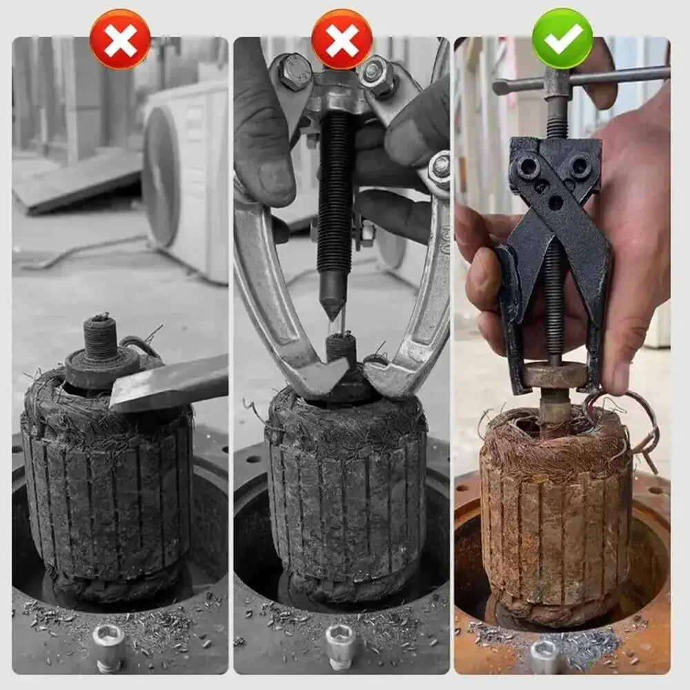 90 мм 2 челюсти пилот перекрестный съемник подшипников шестерни для удаления