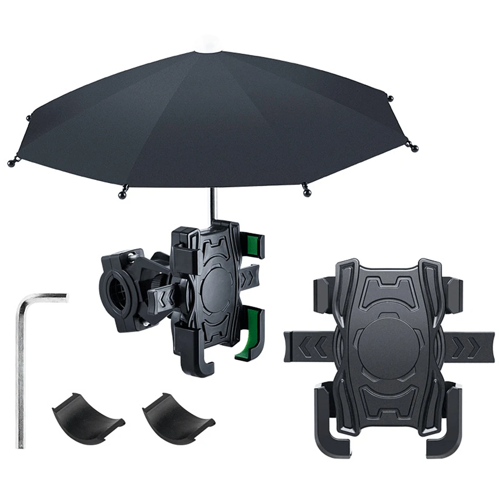 

Motorbike Mobile Phone Holder Stand Universal Bracket with Umbrella