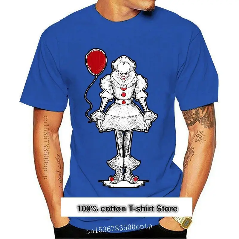 

Pennywise It-Camiseta de манга corta para hombre y mujer, ropa enjoy de todos los tamanos, informal, Top de игра