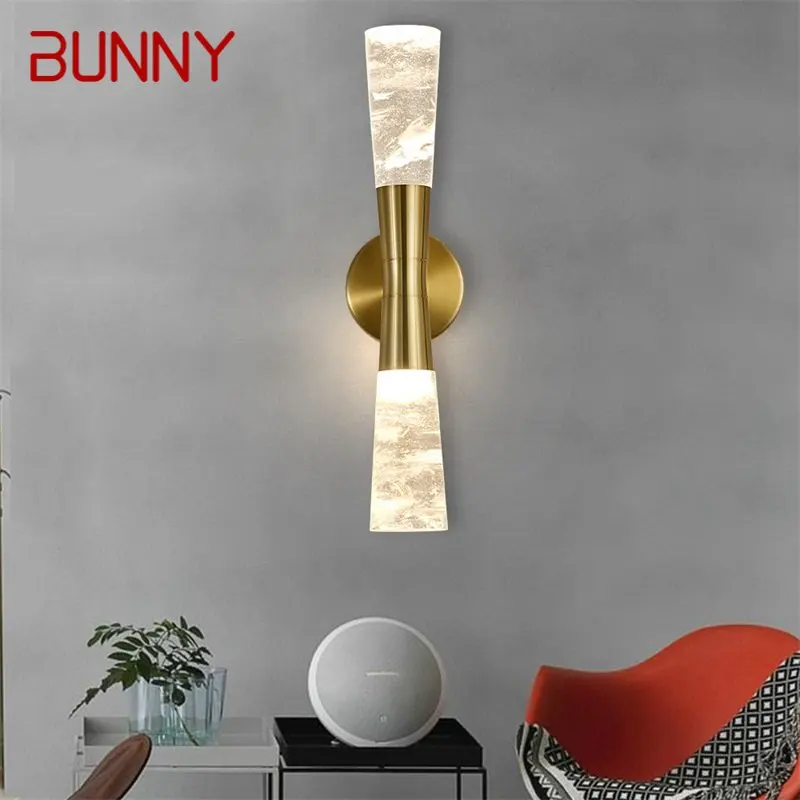 

BUNNY Crystal Wall Lights Sconce LED Fixture Modern Aluminum Indoor Wall Lamps For Home Foyer Bedroom Living Room Office Hotel