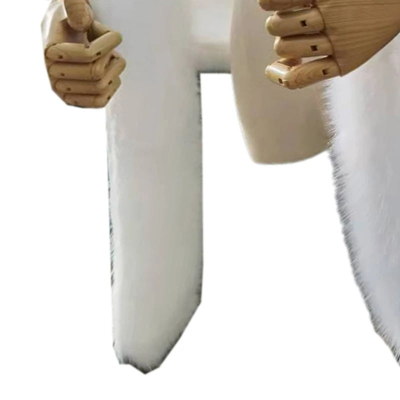 Новый стиль женские накидки из искусственного меха меховые шали меховая накидка