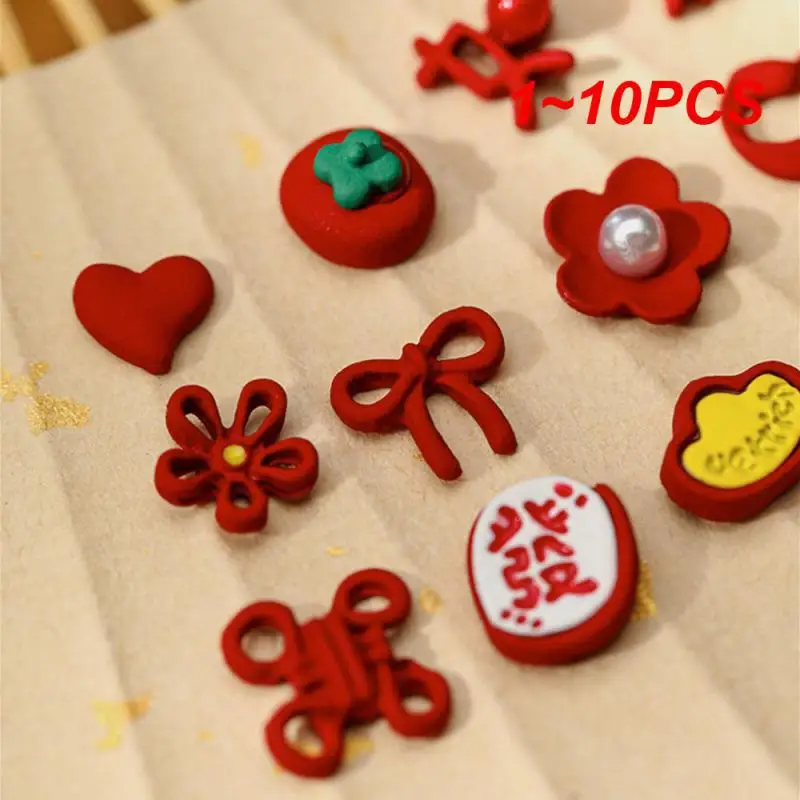 

1-10 шт., декоративные наклейки для маникюра